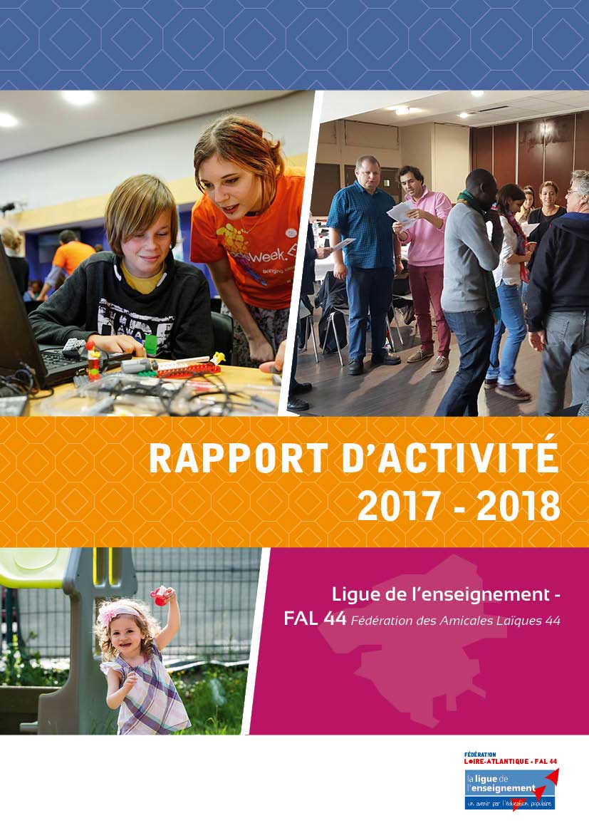 rapport activite 2017 2018 ligue de lenseignement fal44