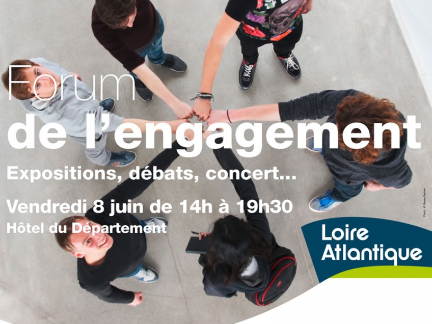 Un forum de l'engagement des jeunes en Loire-Atlantique, vendredi 8 juin 2018