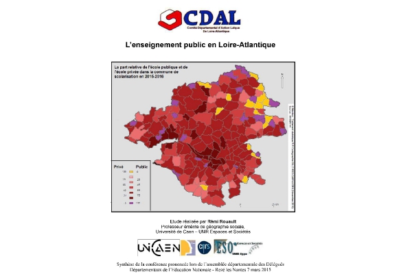 L'enseignement public progresse en Loire-Atlantique