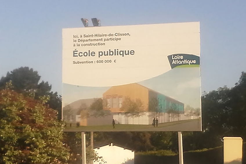 Une nouvelle école publique à Saint-Hilaire de Clisson, ouverture pour la rentrée 2017
